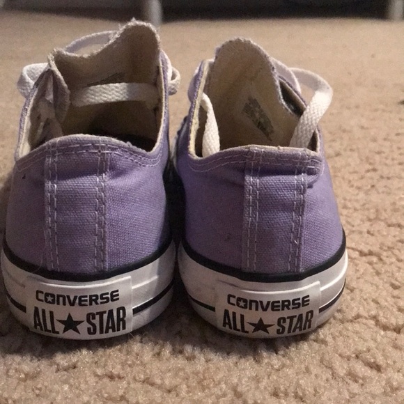 Lilac Converse - Picture 4 of 4